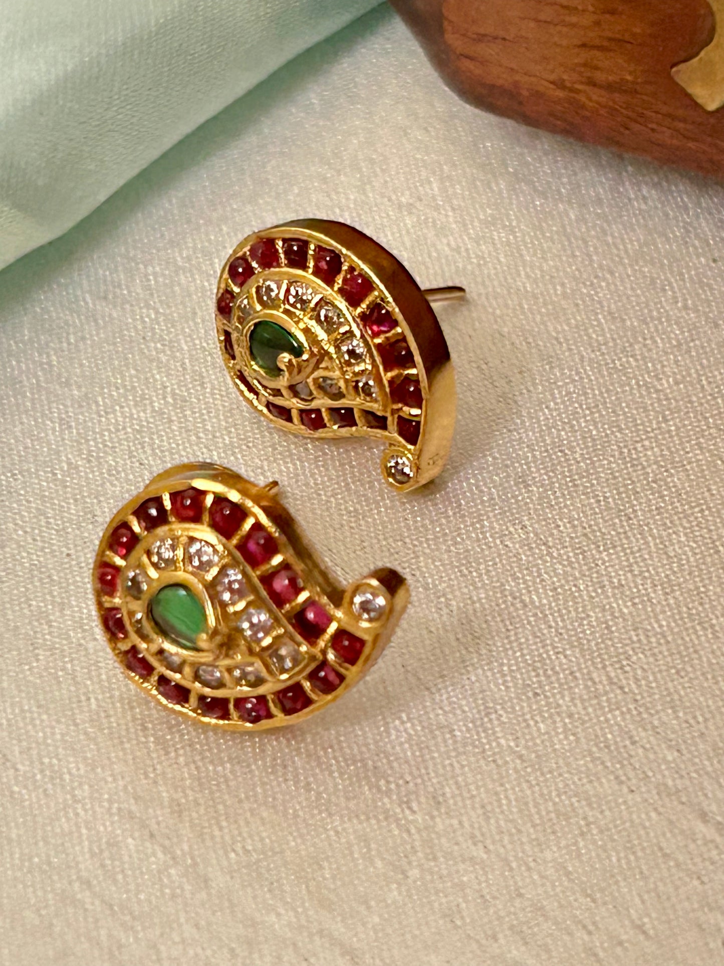 Gold Plated Kundan Lakshmi Kaasu Necklace