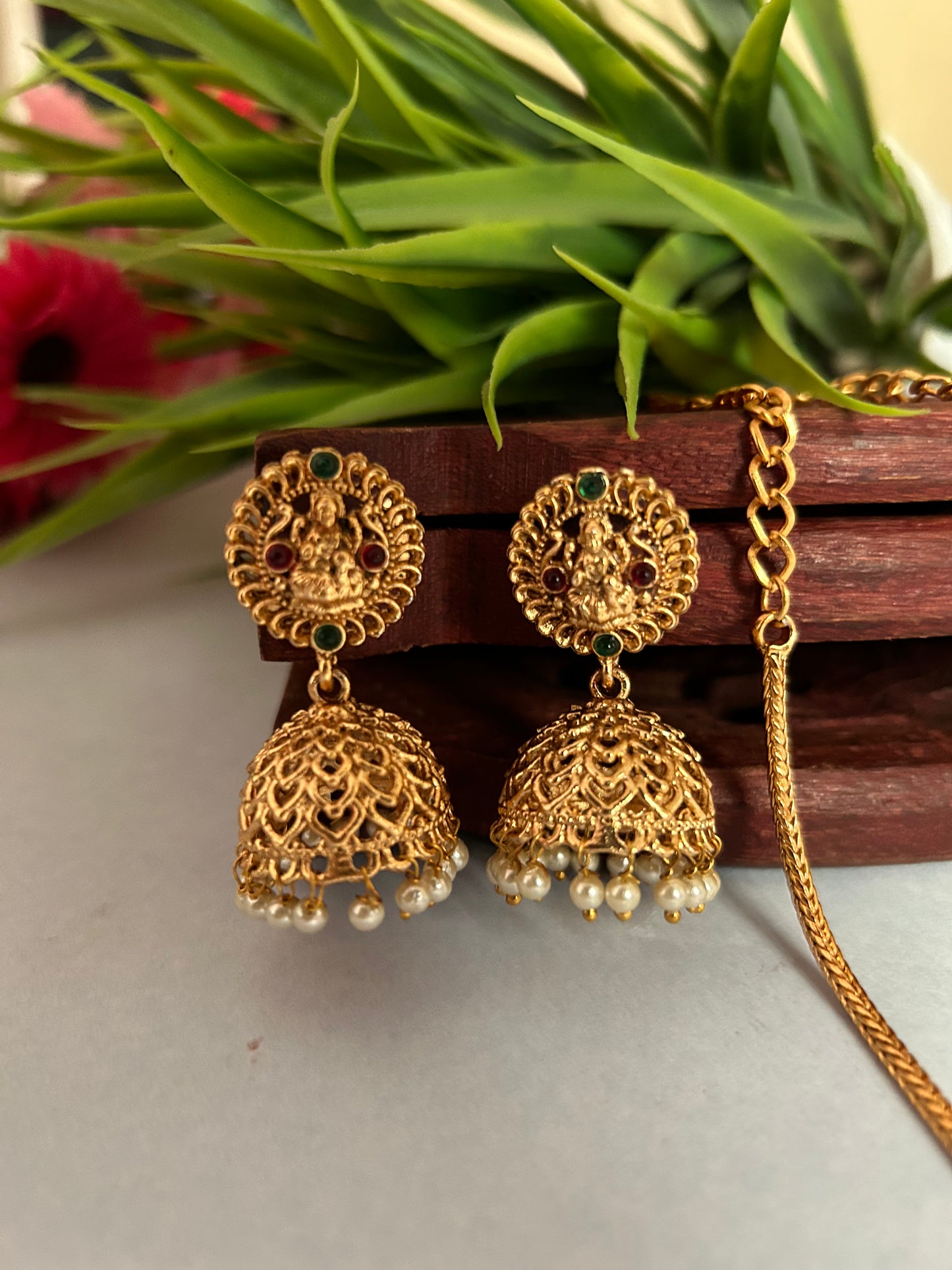 Luxehara’s Gold Plated Short Necklace ( LHA 10 )