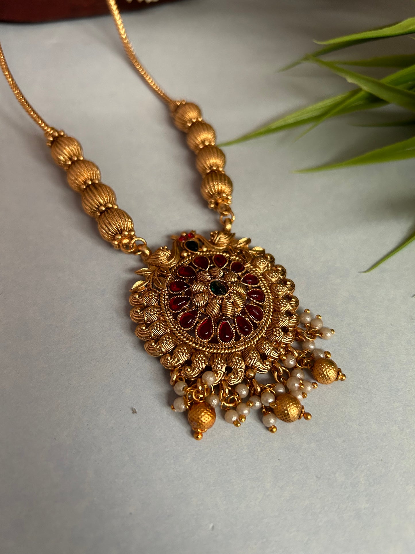 Luxehara’s Gold Plated Short Necklace ( LHA 03 )