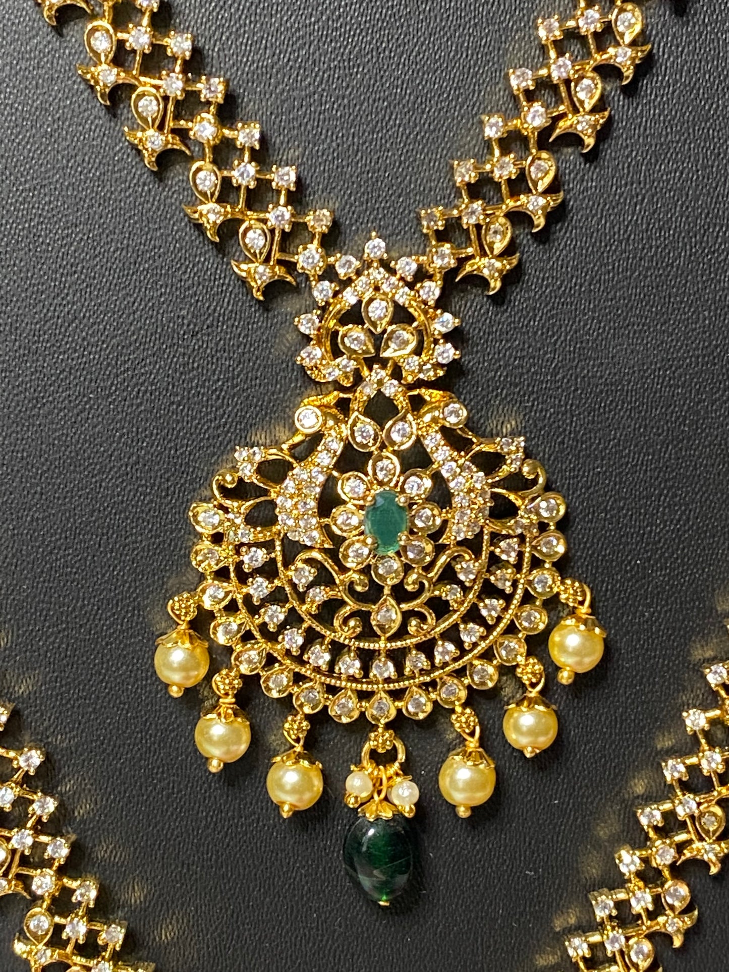 Luxehara's Long necklace complete combo set.