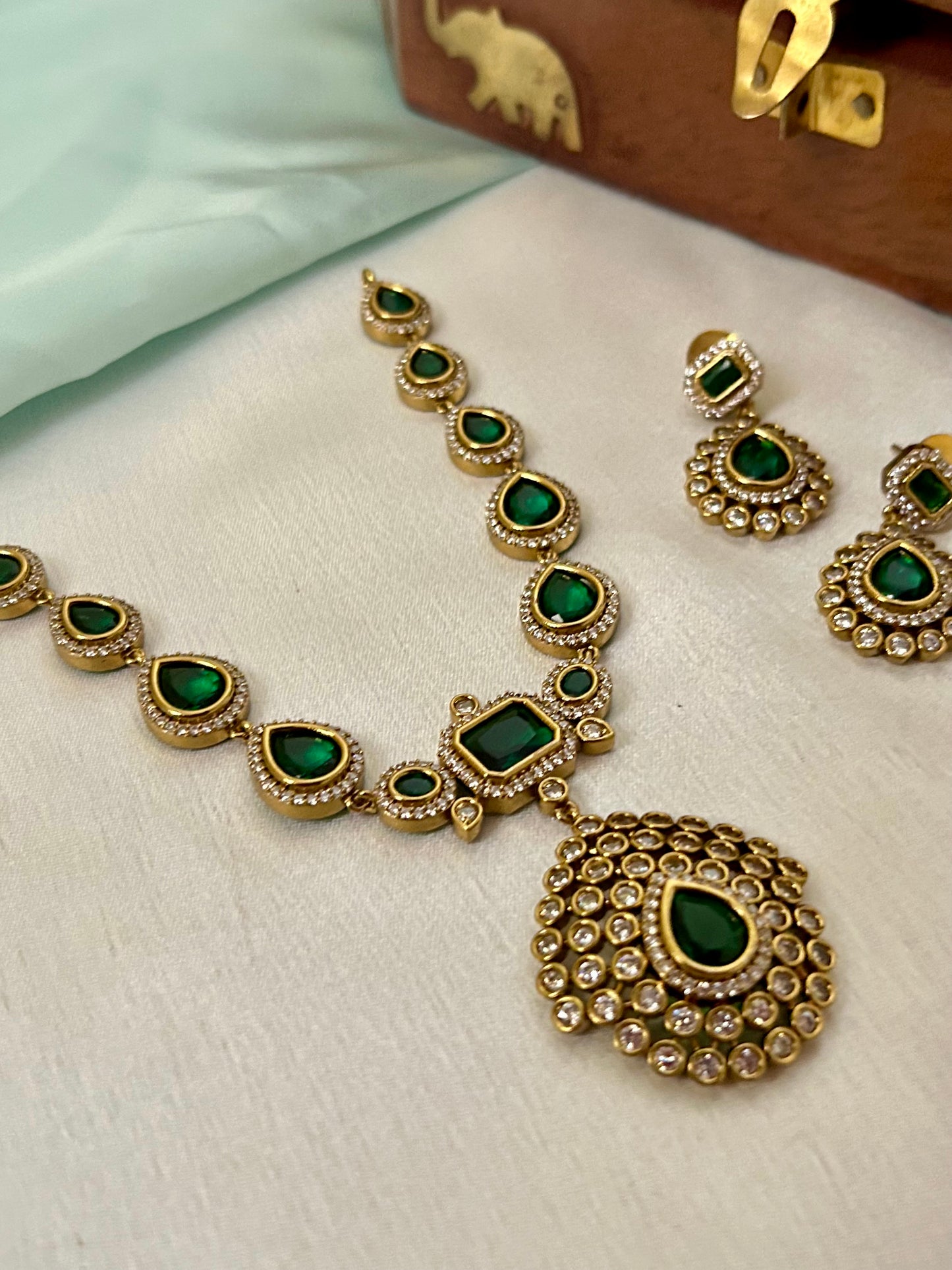 Gold Plated AD Jewellery