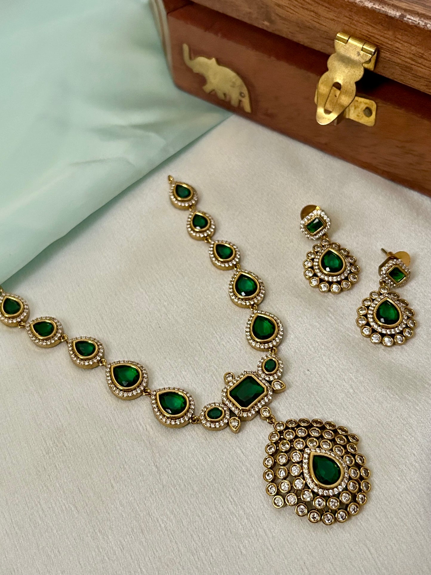 Gold Plated AD Jewellery