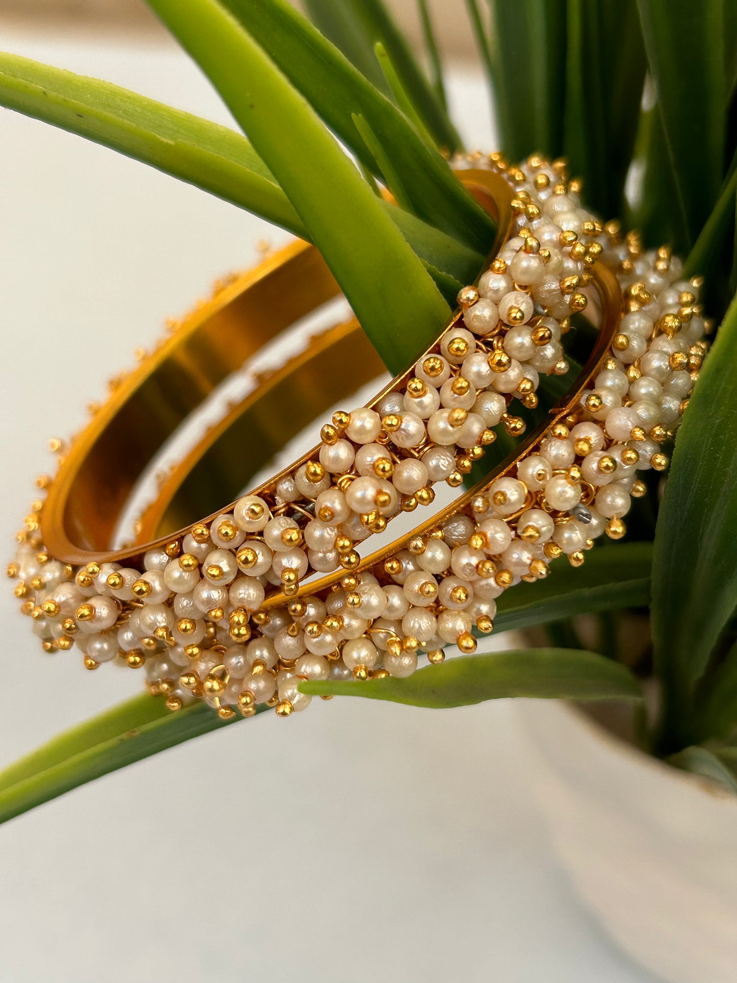 Luxehara’s Pearls Bangle set LHA 23P