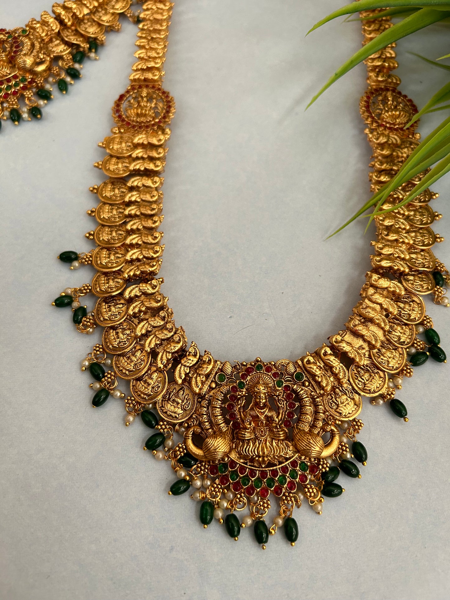 Luxehara Gold Plated Necklace Combo set **Without Earrings ( LHA 702 )
