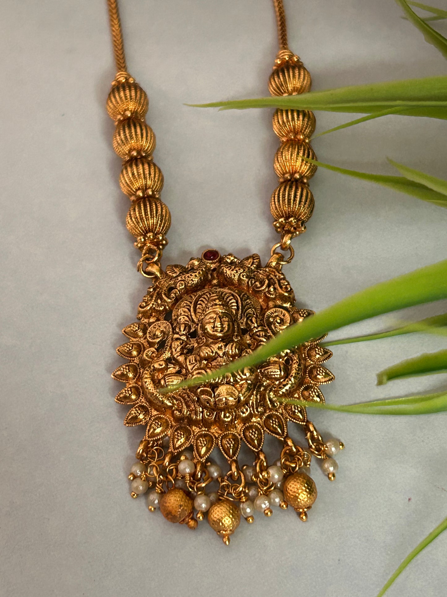 Luxehara’s Gold Plated Short Necklace ( LHA 10 )