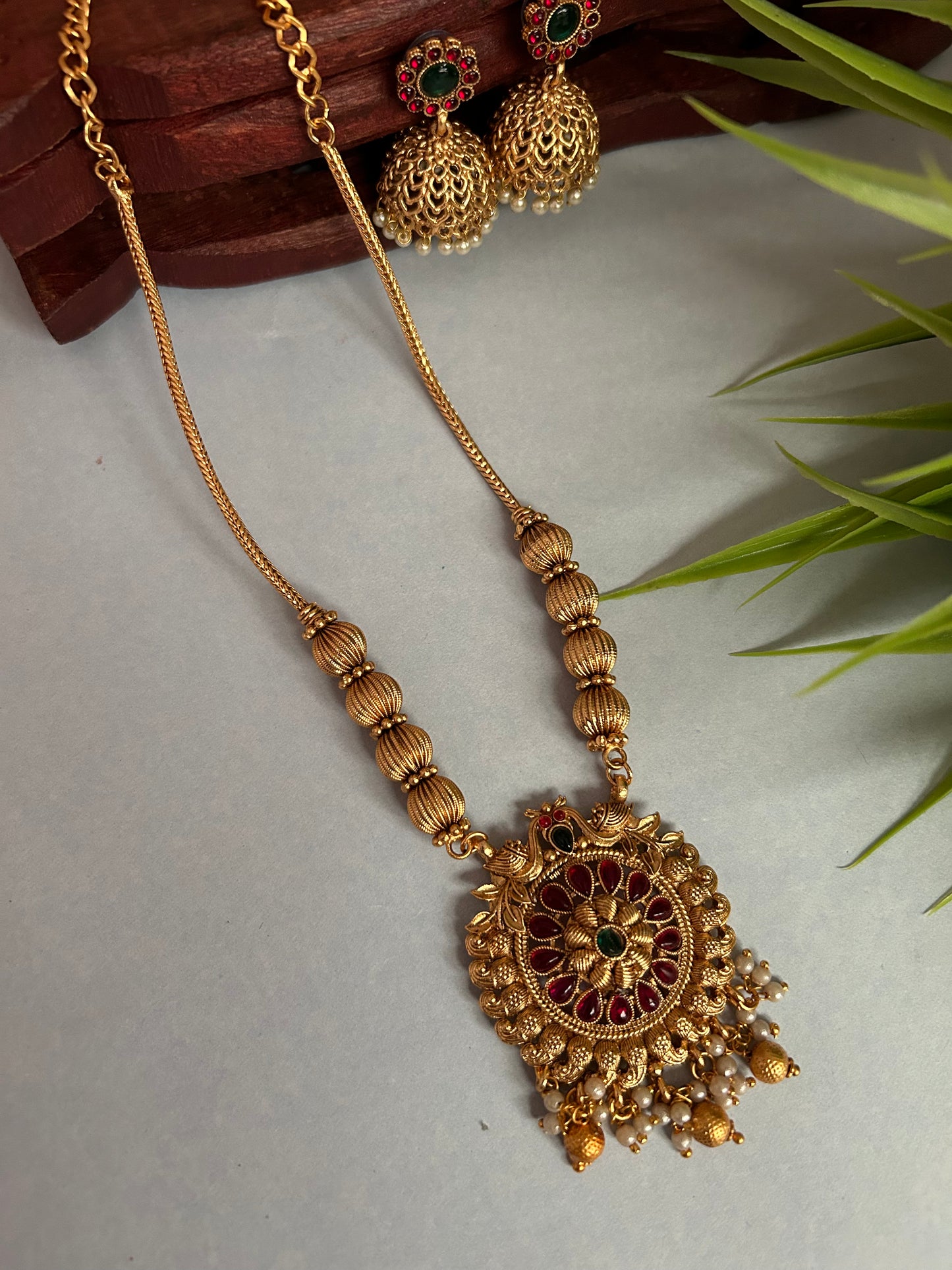 Luxehara’s Gold Plated Short Necklace ( LHA 03 )