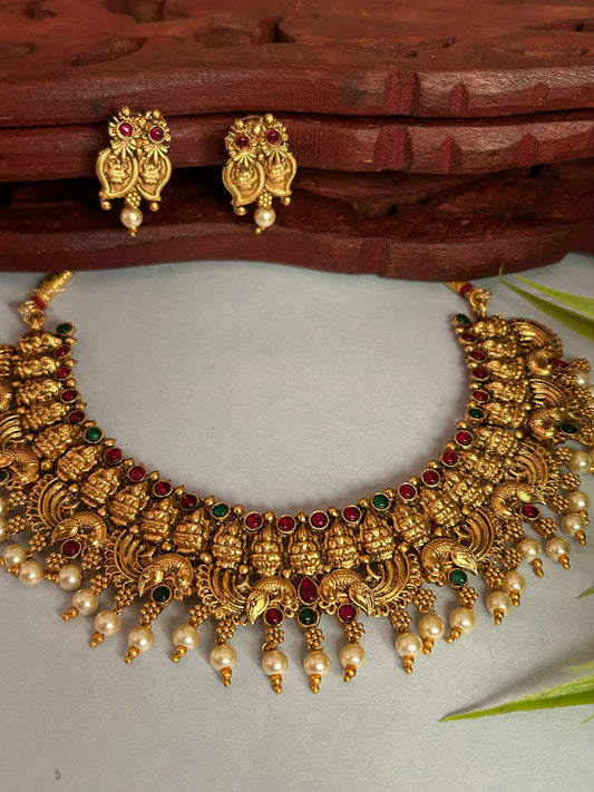 Luxehara’s Gold Plated Necklace ( LHA 22 )
