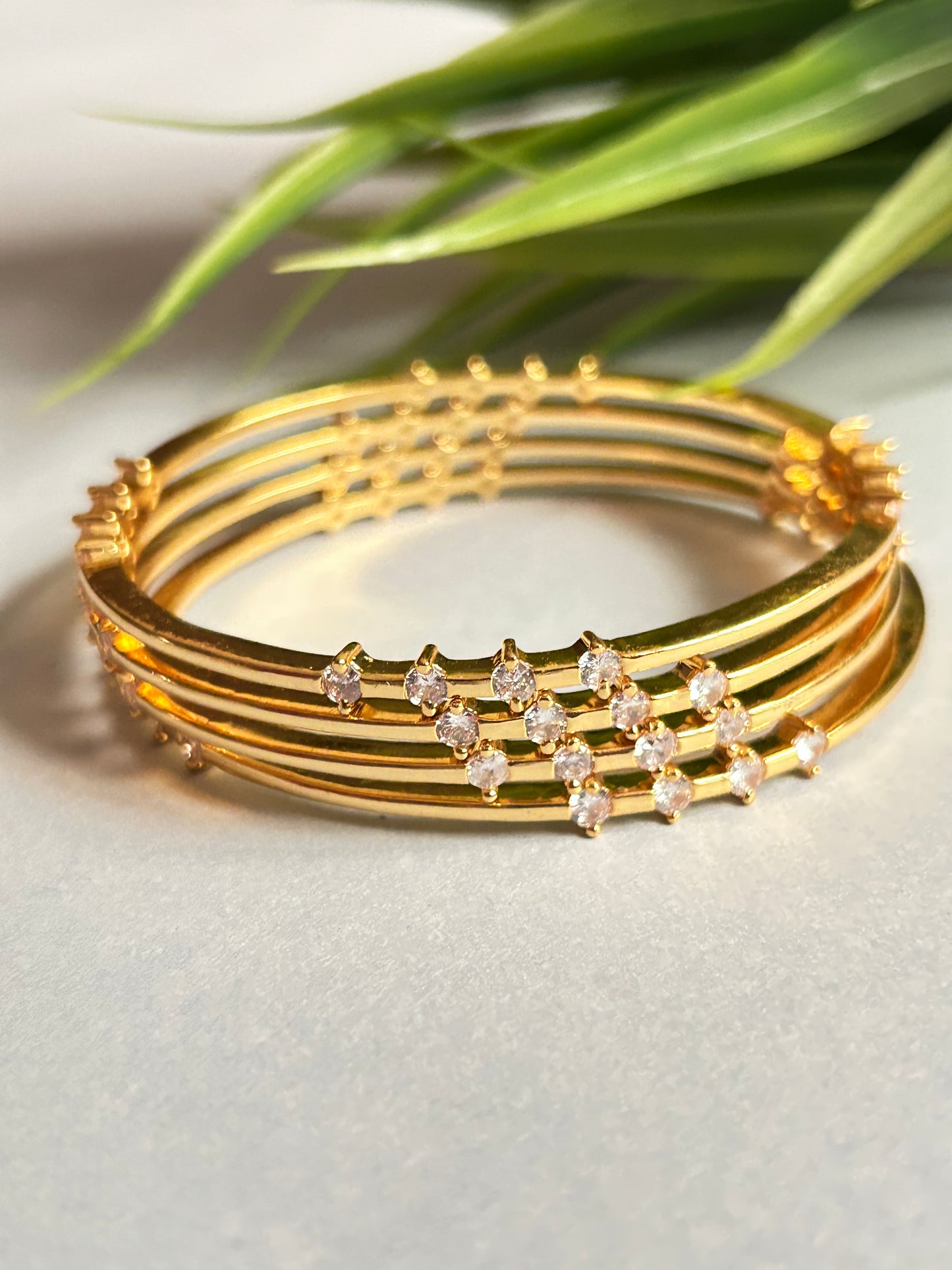 Luxehara’s Gold Plated Bangles ( LHA KP01 )
