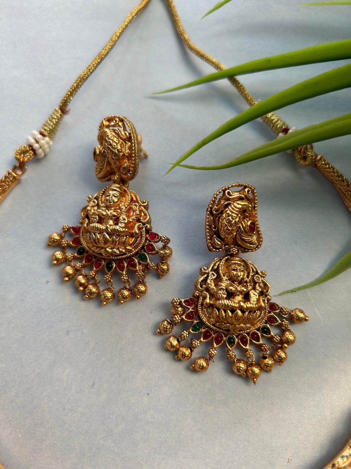 Gold Plated Heavy Jewellery set ( LHA 330 )
