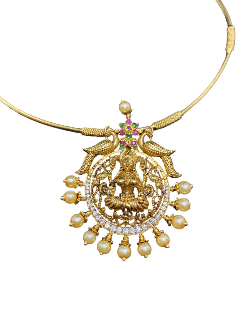 Luxehara's Choker set with Lakshmi Pendant