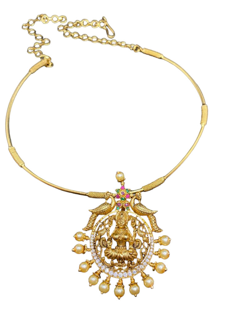 Luxehara's Choker set with Lakshmi Pendant